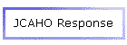 JCAHO Response